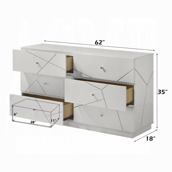 Esther Dresser in White Finish BD05885 By ACME 10