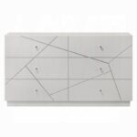 Esther Dresser in White Finish BD05885 By ACME Luxury Bedroom Dressers Mobilia Cleopatra 14 Esther Dresser in White Finish BD05885 By ACME 14