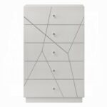 Esther Chest in White Finish BD05886 By ACME Bedroom Chest of Drawers Mobilia Cleopatra 12 Esther Chest in White Finish BD05886 By ACME 12