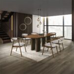 Delina Dining Table in Walnut Finish DN04585 By ACME Luxury Dining Tables Mobilia Cleopatra 14 Delina Dining Table in Walnut Finish DN04585 By ACME 14