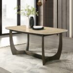 Davita Dining Table with Ceramic Top DN04495 By ACME Luxury Dining Tables Mobilia Cleopatra 11 Davita Dining Table with Ceramic Top DN04495 By ACME 11
