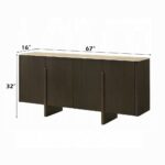 Davita Server with Ceramic Top DN04498 By ACME Servers Mobilia Cleopatra 13 Davita Server with Ceramic Top DN04498 By ACME 13