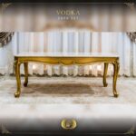 Handmade Gold Beige Vodka Coffee Table 9