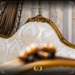 Handmade Gold Beige Vodka Loveseat 22