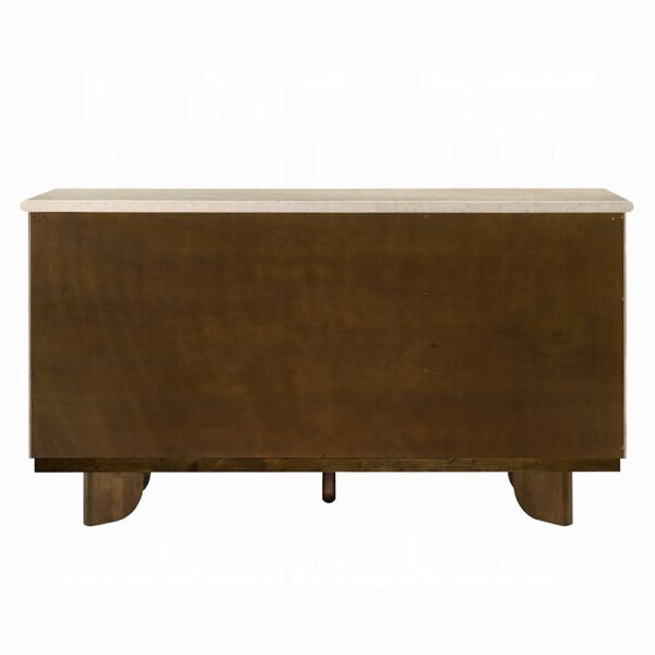 Kasha Server with Natural Marble Top DN04668 By ACME 10