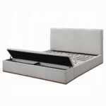 Boxter Storage Bed in Beige Linen Upholstered By ACME 10
