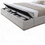 Boxter Storage Bed in Beige Linen Upholstered By ACME 11