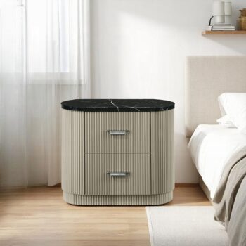 Travonte Nightstand in Beige Finish BD04883 By ACME