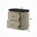 Travonte Nightstand in Beige Finish BD04883 By ACME 19