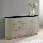 Travonte 6-Drawer Dresser with Marble Top BD04885 By ACME 11