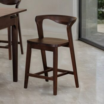 Romont Counter Height Chair FM30003WN-PC-2PK Refined Craftsmanship, Effortless Style by Furniture of America