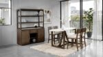 Vellara Counter Height Table with Stone Top FM34021DW-PTST-TABLE Transitional Dark Walnut by Furniture of America Dining Room Furniture Mobilia Cleopatra 11 Vellara Counter Height Table with Stone Top FM34021DW-PTST-TABLE Transitional Dark Walnut by Furniture of America 11