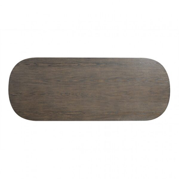 Vellara Counter Height Table with Wood Top FM34021DW-PTWT-Dark Walnut Transitional Dining by Furniture of America 10