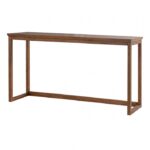Daventry Sofa Table FM44000WN-ST-4PK with 3 Counter Stools by Furniture of America Dining Room Furniture Mobilia Cleopatra 18 Daventry Sofa Table FM44000WN-ST-4PK with 3 Counter Stools by Furniture of America 18