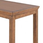 Daventry Sofa Table FM44000WN-ST-4PK with 3 Counter Stools by Furniture of America Dining Room Furniture Mobilia Cleopatra 19 Daventry Sofa Table FM44000WN-ST-4PK with 3 Counter Stools by Furniture of America 19