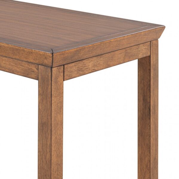 Daventry Sofa Table FM44000WN-ST-4PK with 3 Counter Stools by Furniture of America 13
