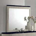 Travonte Mirror in Beige Finish BD04884 By ACME