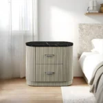 Travonte Nightstand in Beige Finish BD04883 By ACME