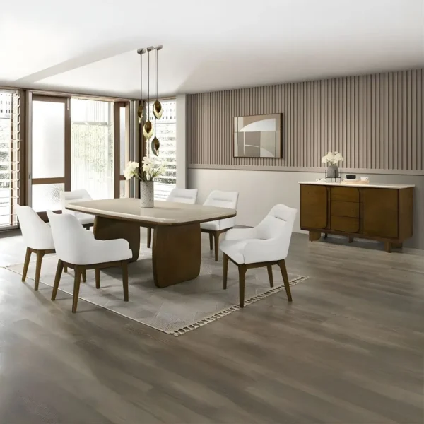 Kasha Server with Natural Marble Top DN04668 By ACME - Image 5