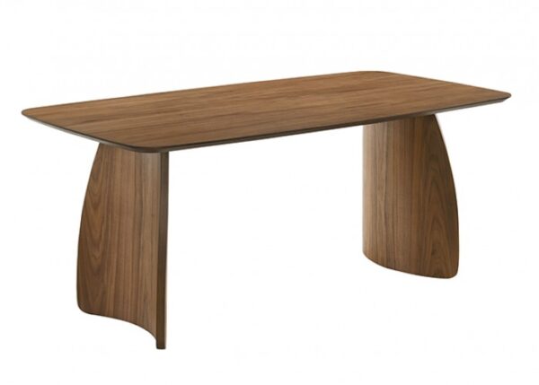 Alnwick Dining Table – Mid-Century Modern Walnut Dining Table (Seats 6)
