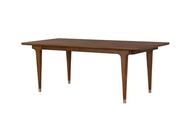 Hepburne Dining Table – Mid-Century Modern Walnut Design