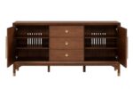 Hepburne Walnut Server – Mid-Century Storage | Mobilia Cleopatra
