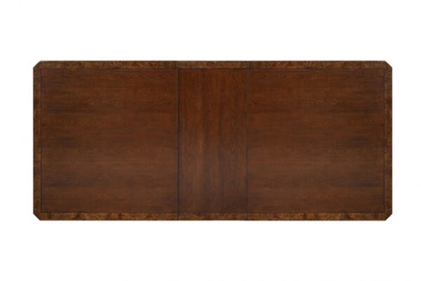 Westerham Dining Table FM34001CH-T w/ 18" Leaf — Transitional Dark Cherry By Furniture of America