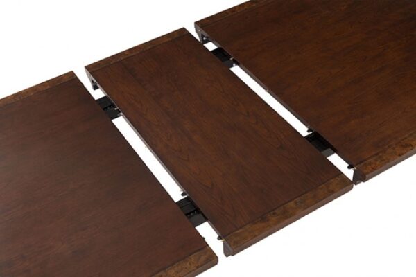 Westerham Dining Table FM34001CH-T w/ 18" Leaf — Transitional Dark Cherry By Furniture of America