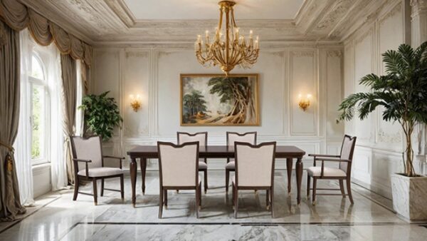 Westerham Dining Table FM34001CH-T w/ 18" Leaf — Transitional Dark Cherry By Furniture of America