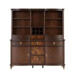 Westerham Hutch & Buffet FM34001CH-HB-SET — Transitional Dark Cherry By Furniture of America