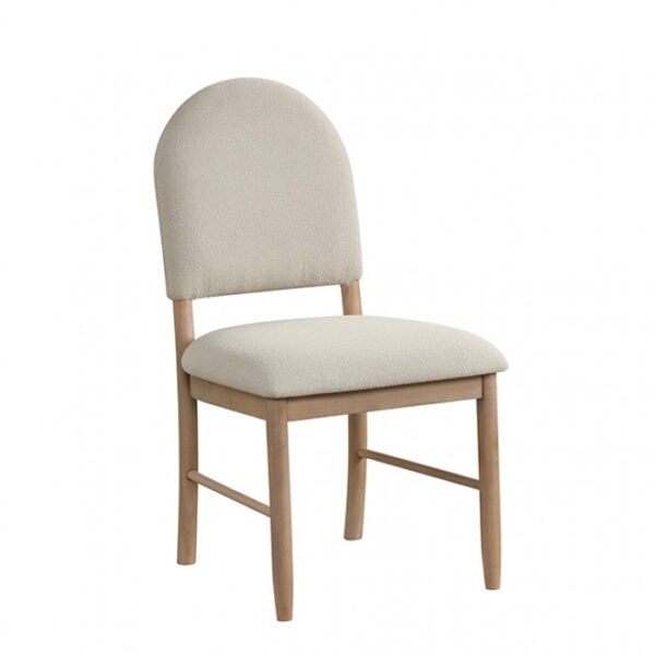 Rheinfall Natural/Beige Dining Chair Set | Mobilia Cleopatra