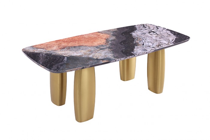 Northolt 5 Pc Dining Table Set Fm37004Gy-T-5Pc Contemporary Sintered Stone By Furniture Of America Dining Room Furniture Mobilia Cleopatra 9 Northolt 5 Pc Dining Table Set FM37004GY-T-5PC Contemporary Sintered Stone By Furniture of America 9