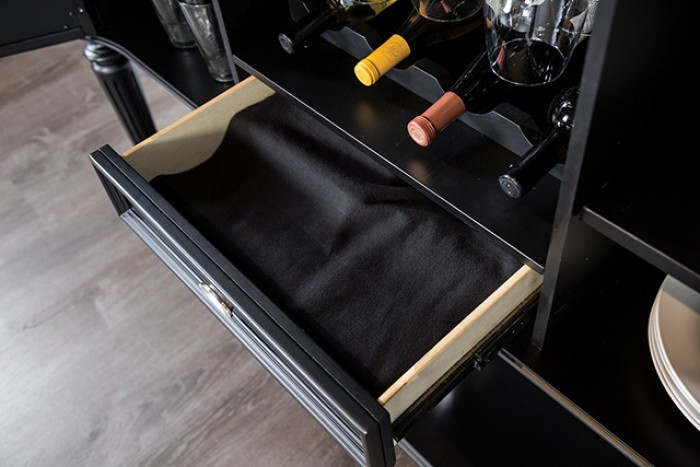 Melodi Parc Dining Table Fm3416Bk-T Glam Black Dining Table With Turned Fluted Legs By Furniture Of America Dining Room Furniture Mobilia Cleopatra 10 Melodi Parc Dining Table FM3416BK-T Glam Black Dining Table with Turned Fluted Legs By Furniture of America 10