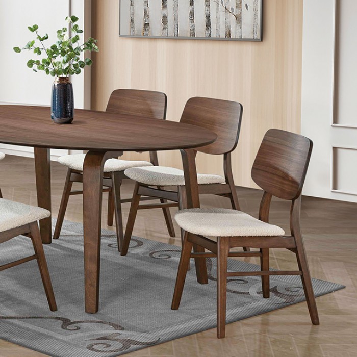 Narvik Dining Table Fm3212Wn-T-Table Mid-Century Modern Walnut Dining Table By Furniture Of America Dining Room Furniture Mobilia Cleopatra 6 Narvik Dining Table FM3212WN-T-TABLE Mid-Century Modern Walnut Dining Table By Furniture of America 6