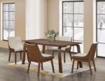 Viken Dining Table FM3213WN-T-TABLE Mid-Century Modern Walnut Dining Table By Furniture of America Dining Room Furniture Mobilia Cleopatra 11 Viken Dining Table FM3213WN-T-TABLE Mid-Century Modern Walnut Dining Table By Furniture of America 11