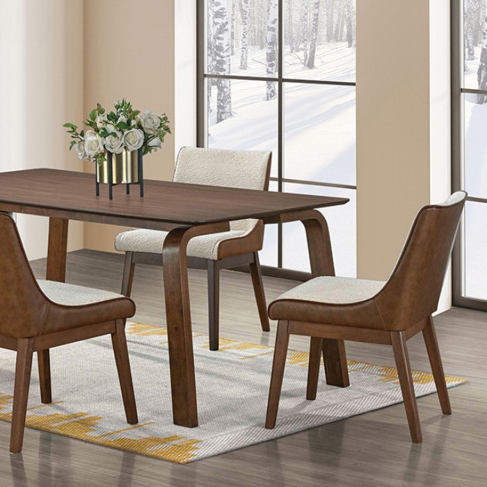 Viken Dining Table Fm3213Wn-T-Table Mid-Century Modern Walnut Dining Table By Furniture Of America Dining Room Furniture Mobilia Cleopatra 6 Viken Dining Table FM3213WN-T-TABLE Mid-Century Modern Walnut Dining Table By Furniture of America 6