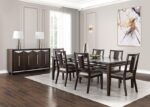 Hinwitz Dining Table  FM3399ES-T Transitional Espresso Dining Table By Furniture of America Mobilia Cleopatra 14 Hinwitz Dining Table  FM3399ES-T Transitional Espresso Dining Table By Furniture of America 14