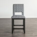 Potton Counter Height Chair FM3425BL-PC-2PK Transitional Blue Gray By Furniture of America Dining Room Furniture Mobilia Cleopatra 9 Potton Counter Height Chair FM3425BL-PC-2PK Transitional Blue Gray By Furniture of America 9