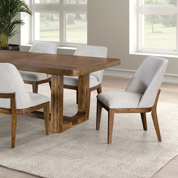 Mandal Dining Table Fm3421Br-T-Table Transitional Chestnut Expandable Table By Furniture Of America Dining Room Furniture Mobilia Cleopatra 9 Mandal Dining Table FM3421BR-T-TABLE Transitional Chestnut Expandable Table By Furniture of America 9
