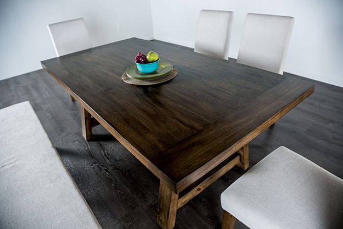Losone Dining Table Fm3422Br-T – Rustic Brown Dining Table By Furniture Of America Dining Room Furniture Mobilia Cleopatra 10 Losone Dining Table FM3422BR-T – Rustic Brown Dining Table By Furniture of America 10