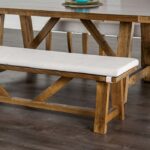 Losone Bench in Rustic Brown & White Upholstered By Furniture of America Dining Room Furniture Mobilia Cleopatra 13 Losone Bench in Rustic Brown & White Upholstered By Furniture of America 13