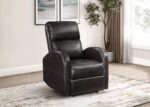 Grant Upholstered Power Recliner Chair Brown by Coaster Furniture 15