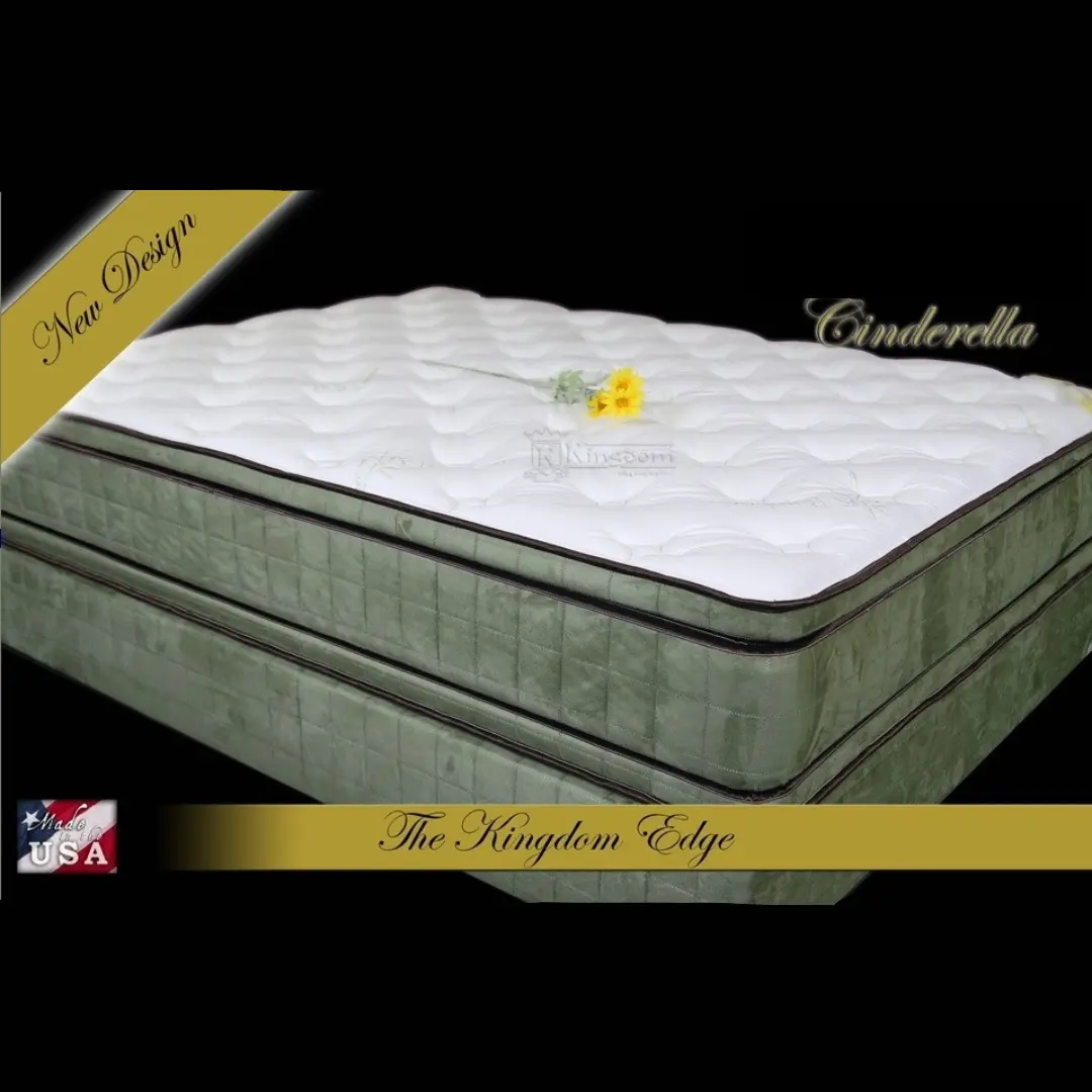 Cinderella Dbl Pt Medium Luxury Mattress By Kingdom Mattress | Mobilia Cleopatra 3 Cinderella DBL PT Medium Luxury Mattress By Kingdom Mattress - Image 1
