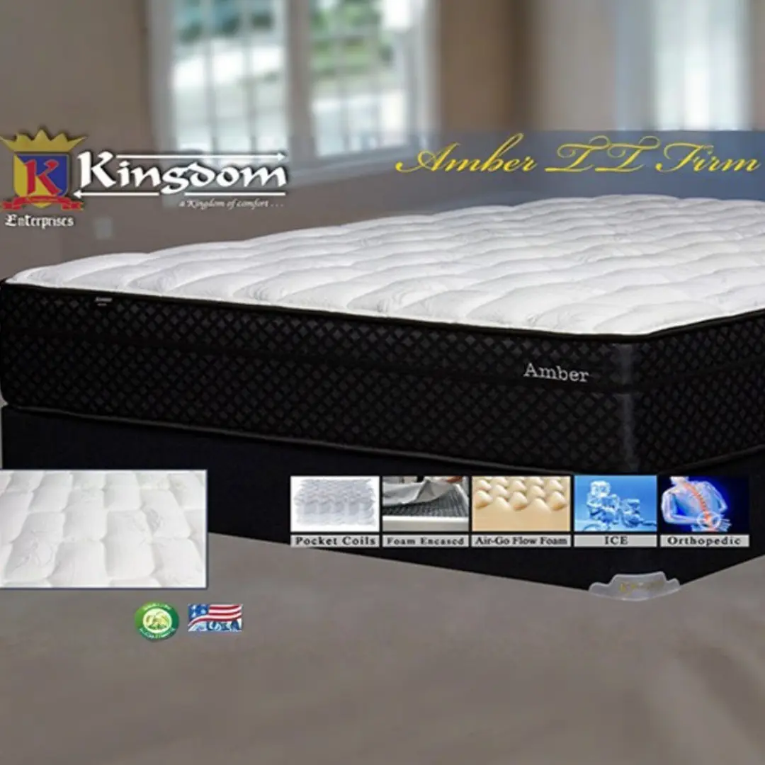 Best Firm Mattress Amber Tt By Kingdom Mattress | Mobilia Cleopatra 3 Best Firm Mattress Amber TT By Kingdom Mattress - Image 1