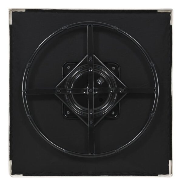 Winter Accent Swivel Chair Beige by Coaster Furniture - Image 3