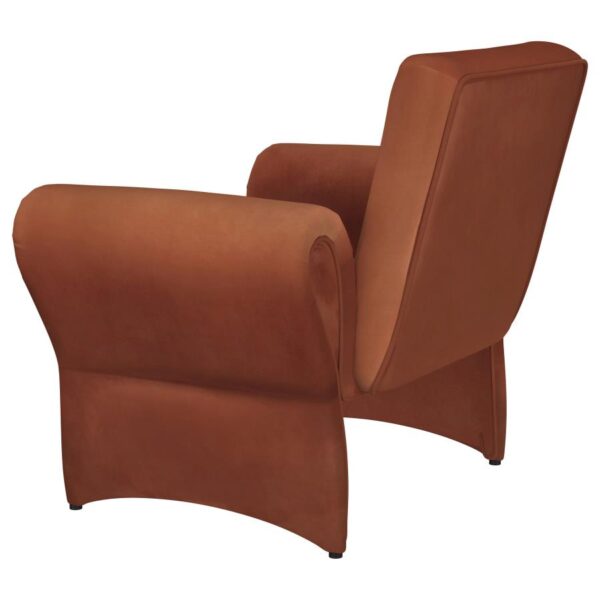 Liana Rust Orange Accent Chair by Coaster Furniture - Image 2