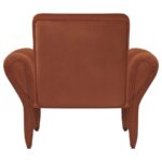 Liana Rust Orange Accent Chair by Coaster Furniture - Image 3
