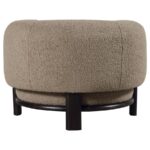 Lawler Barrel Back Accent Chair Mushroom by Coaster Furniture - Image 2