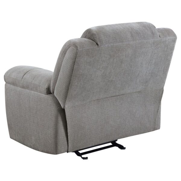 Gilson Glider Recliner Chair Gray by Coaster Furniture