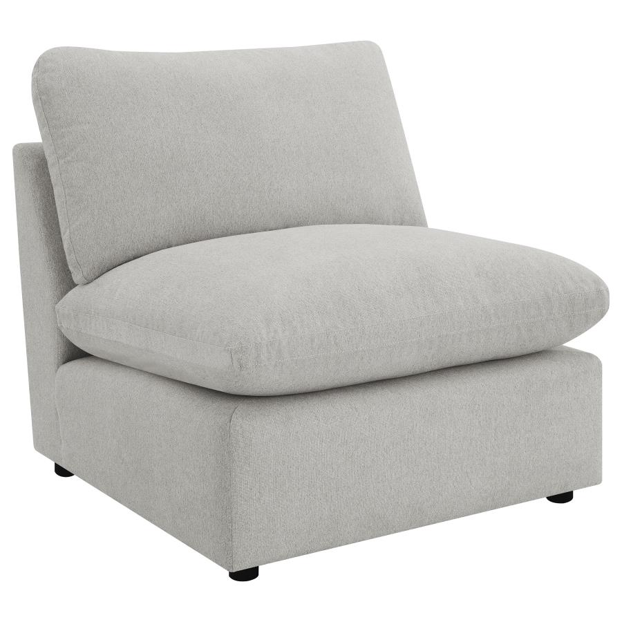 Collins Modular Armless Chair Gray By Coaster Furniture Accent Furniture Mobilia Cleopatra 8 Collins Modular Armless Chair Gray by Coaster Furniture 8